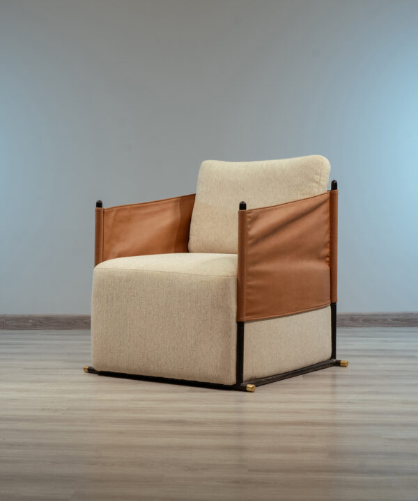 Unique leather chair